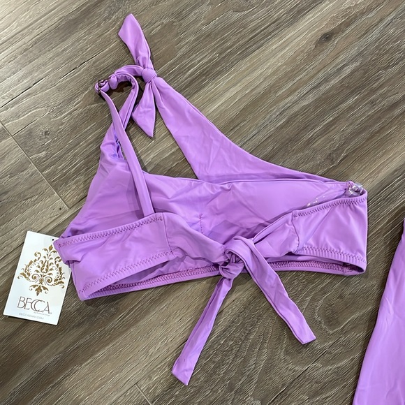 NWT Becca high waisted bikini set - Picture 5 of 9